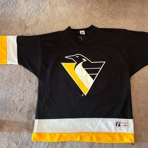 Vintage Large Jaromir Jagr Pittsburgh Penguins Jersey